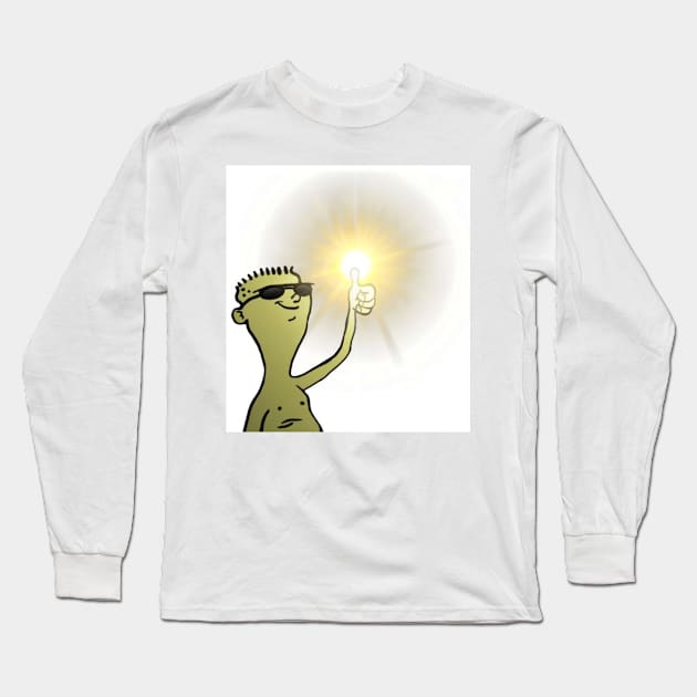 tomando sol Long Sleeve T-Shirt by StickersArt-CBA